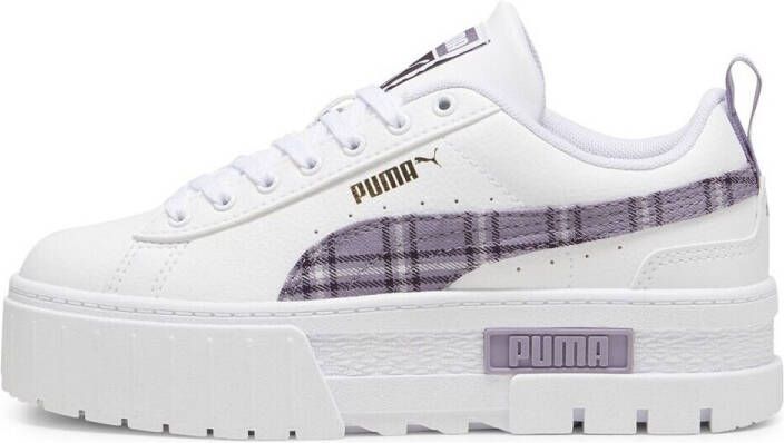 Puma Lage Sneakers Mayze Tartan Jr