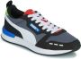 Puma R78 sneakers antraciet wit zwart rood blauw - Thumbnail 5