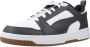 PUMA Rebound V6 Lo Jr Sneakers Jongens Grijs - Thumbnail 3