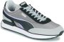 PUMA Future Rider Double Heren Sneakers Schoenen Grijs - Thumbnail 2