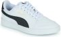 PUMA Shuffle Jr Unisex Sneakers White- Black- Team Gold - Thumbnail 5