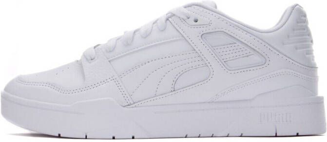 Puma Wit Leren Slipstream Heren Sneakers White Heren - Foto 3