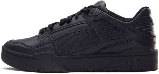 Puma Leren Slipstream Zwarte Heren Sneakers