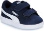 Puma Smash 3.0 SD V sneakers donkerblauw wit Suede Logo 22 - Thumbnail 5