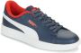 Puma Smash 3.0 sneakers donkerblauw wit rood - Thumbnail 3