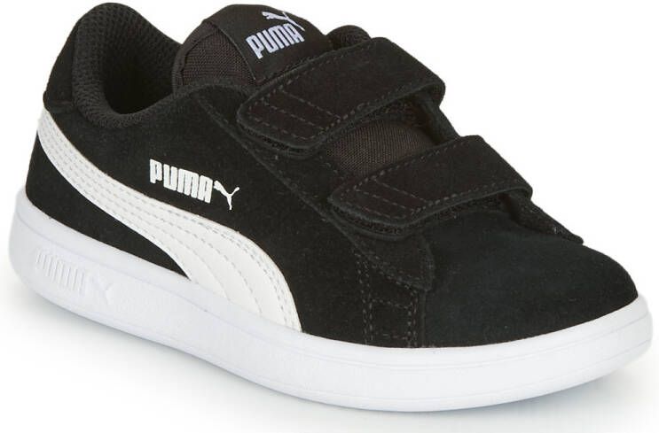 PUMA Smash v2 SD V PS Kinderen Sneakers Black White