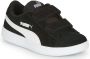 PUMA Smash v2 SD V PS Kinderen Sneakers Black White - Thumbnail 2