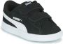 PUMA Smash v2 SD V Inf Kinderen Sneakers Black White - Thumbnail 2