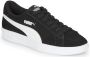 PUMA Smash v2 SD Jr Kinderen Sneakers Black- White - Thumbnail 4