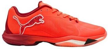 PUMA indoor schoenen Low Vantage Nitro 108294 Glowing Red- White-Dark Crimson- Black - Foto 2