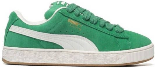 PUMA Suede XL Groen Wit Sneakers Unisex - Foto 2