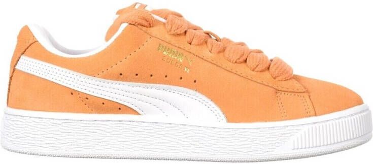 PUMA Suede XL Bruin Gebroken Wit Sneakers Unisex - Foto 6