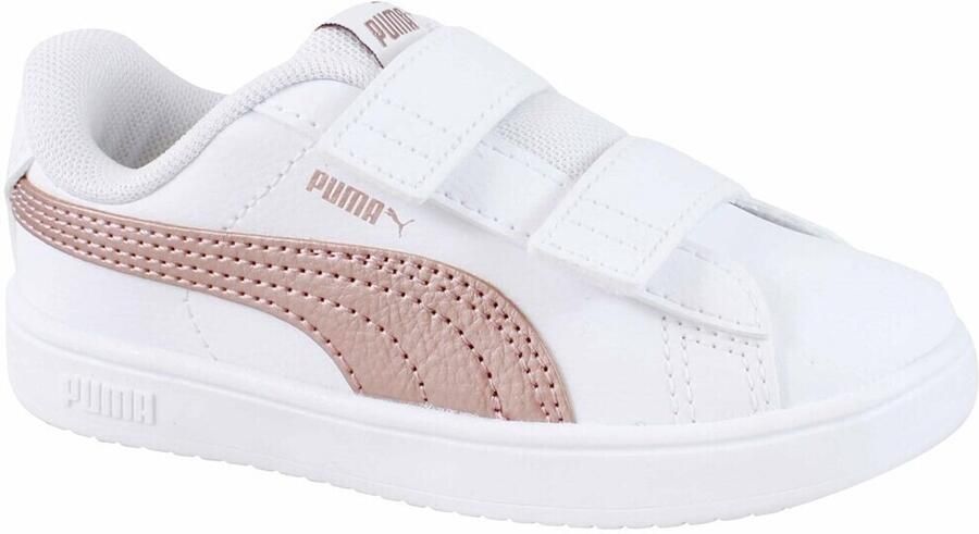 PUMA Kinder Schuhe Low Rickie Classic V Inf 394254 White-Rose Gold - Foto 2