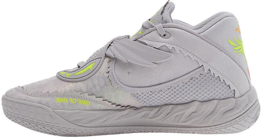 Puma Basketbalschoenen Baskets mb.05 métallique gris orange