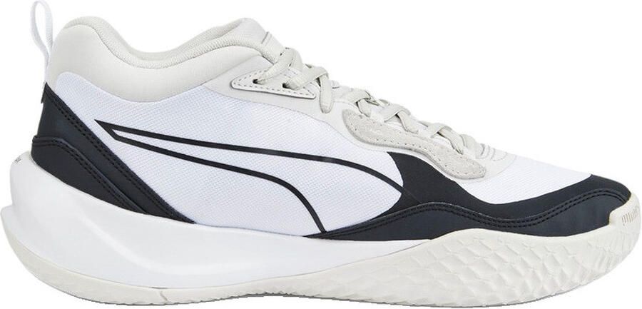 PUMA Basketbalschoenen voor Volwassenen Playmaker Pro Wit Uniseks