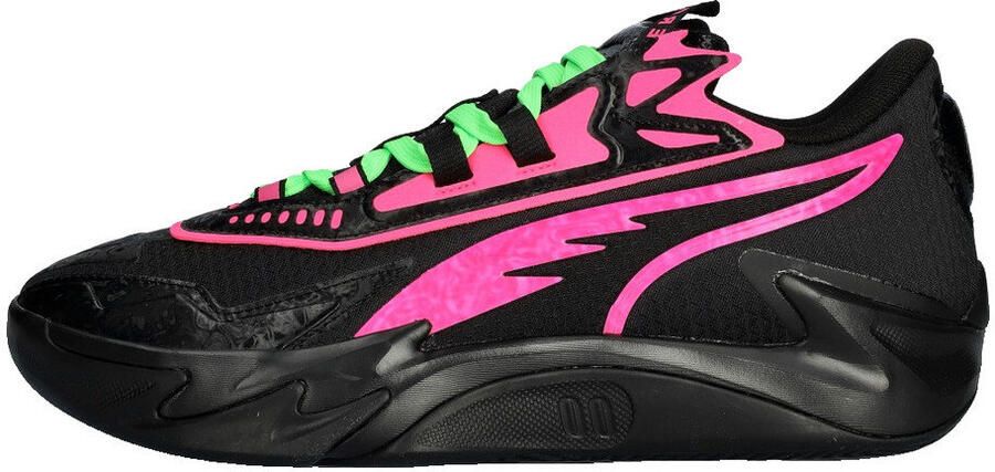 Puma Scoot Zeros Sneakers Heren Zwart Mesh Synthetisch