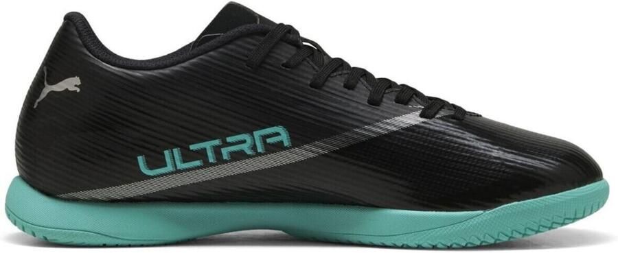 PUMA Heren ULTRA 7 PLAY IT Zaalvoetbalschoenen Black Intense Mint - Foto 2