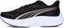 PUMA Pounce Lite dames hardloopschoenen zwart Uitneembare zool - Thumbnail 2