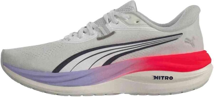 Puma Hardloopschoenen Electrify NITRO 5 " White-Ultra Red-Light Lavender" - Foto 2