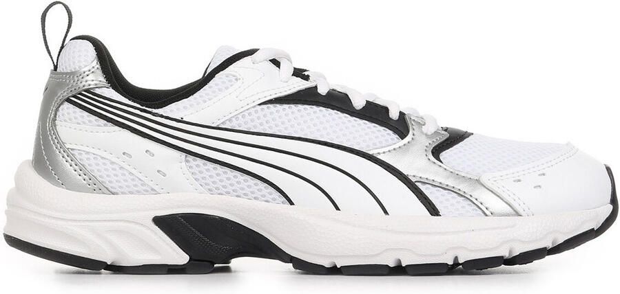 PUMA Milenio Tech LT Jr Unisex Sneakers White- Black - Foto 4