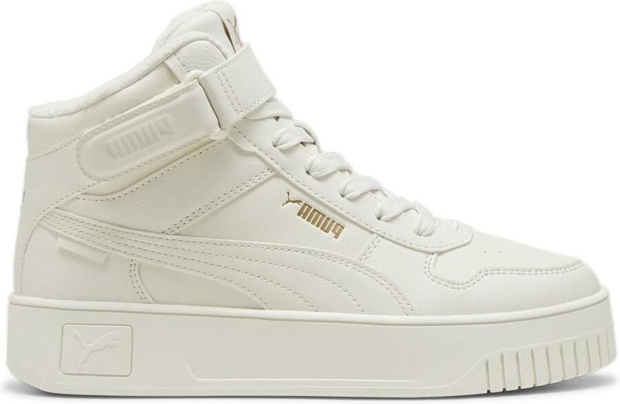 PUMA Carina Street Mid WTR Damessneaker Winterschoenen Gevoerd Damp Grijs