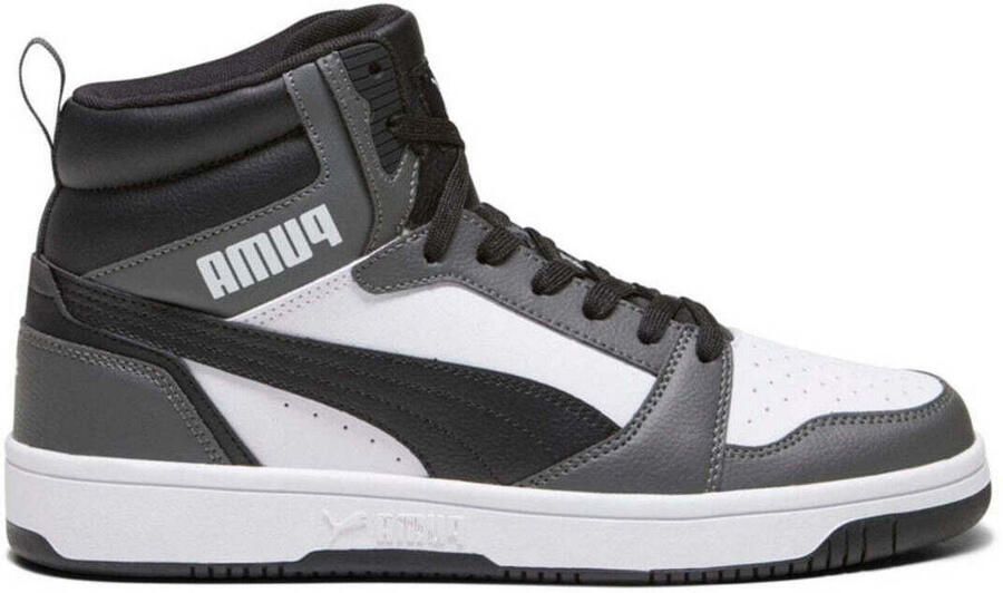 Puma Rebound V6 Sneakers Dames white black shadow grey maat: 40.5 beschikbare maaten:36 37.5 38.5 37 39 40.5 - Foto 11