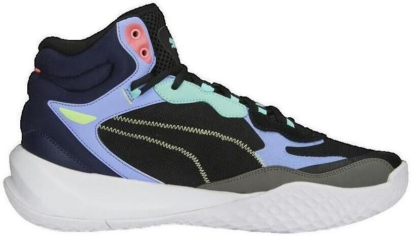 Puma Playmaker Pro Mid Black-Elektro Purple