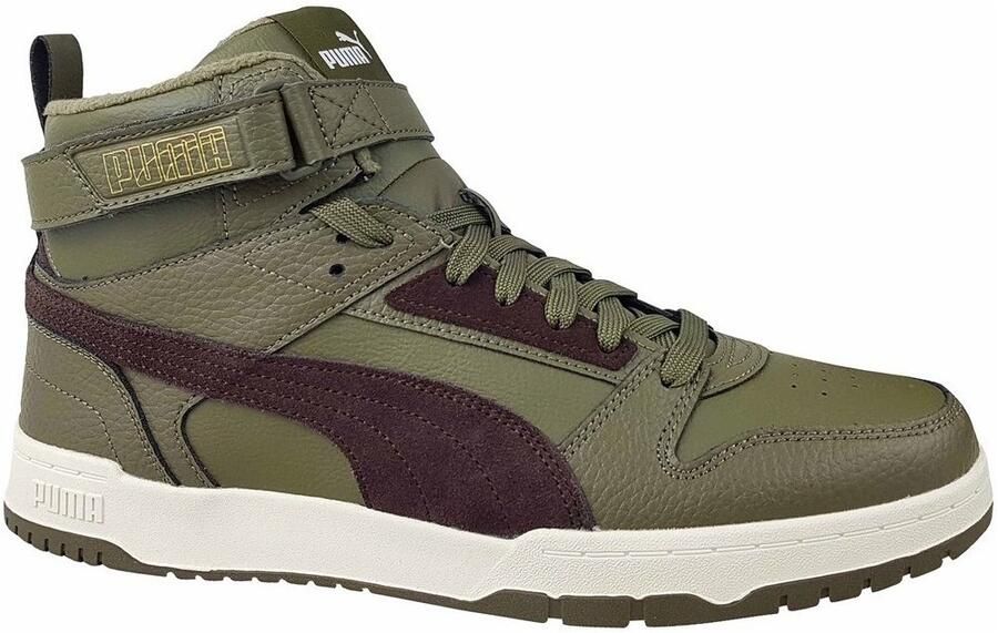 PUMA RBD Game WTR Unisex Sneakers Deep Olive-Dark Chocolate- Team Gold - Foto 2