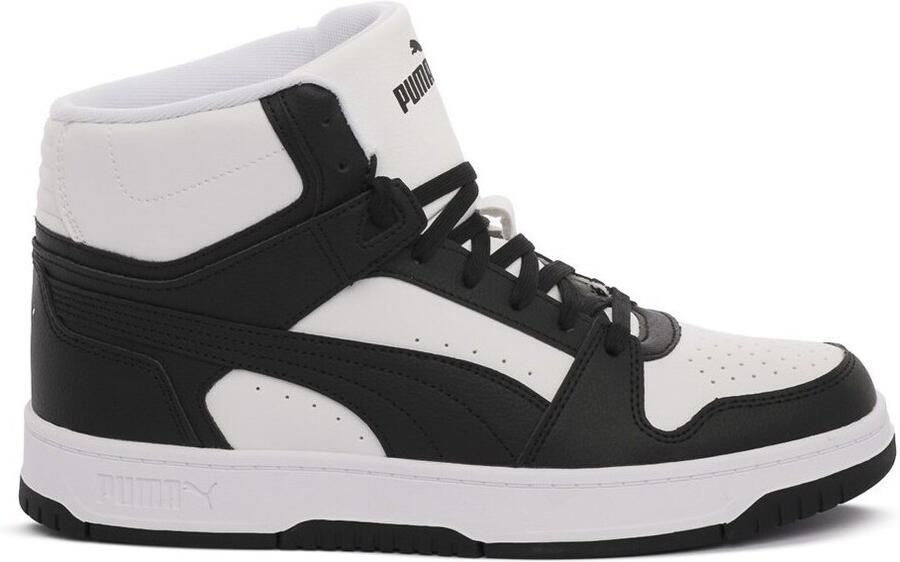 PUMA Rebound Slam Mid Schoenen Wit Zwart Man - Foto 2