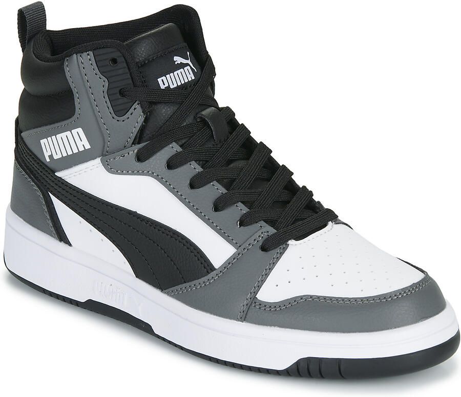 Puma Rebound V6 Sneakers Schoenen white black shadow gray