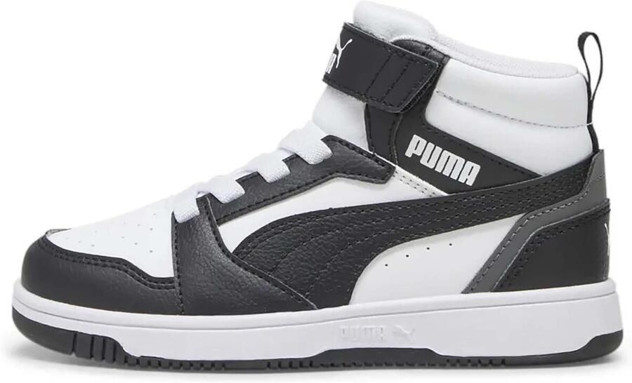 Puma Rebound V6 Mid sneakers wit zwart Imitatieleer Meerkleurig 32 5 - Foto 14