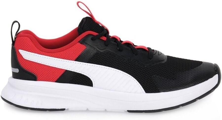 PUMA Evolve Mesh Junior Schoenen Black White Kinderen