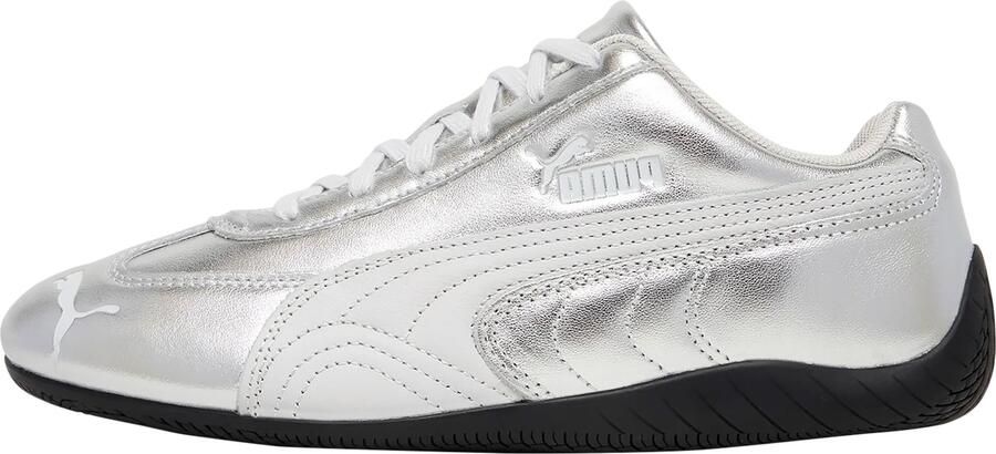 PUMA Speedcat zilveren leren sportschoenen - Foto 2
