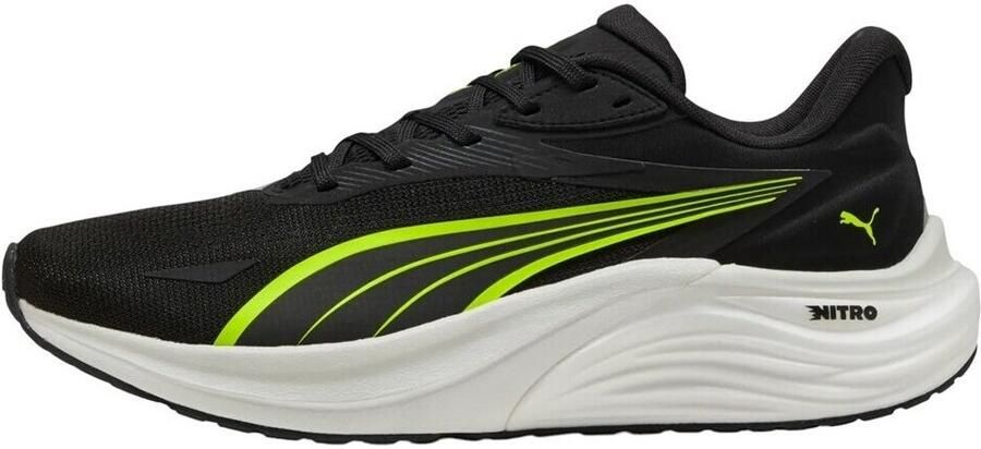 PUMA Laufschuhe Low Electrify Nitro 4 310789 Black-Yellow Alert-Feather Gray - Foto 2