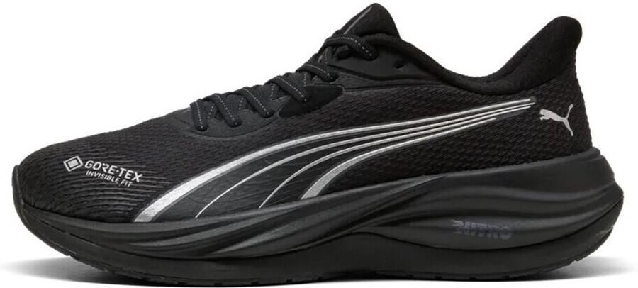 PUMA Heren ELECTRIFY NITRO 5 Hardloopschoenen Black Silver - Foto 2