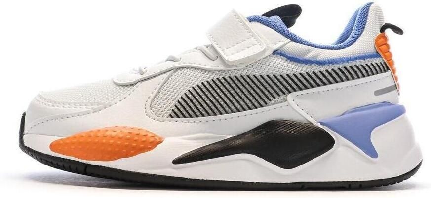 Puma RS-X sneakers wit lichtblauw oranje Mesh Meerkleurig 29 - Foto 3
