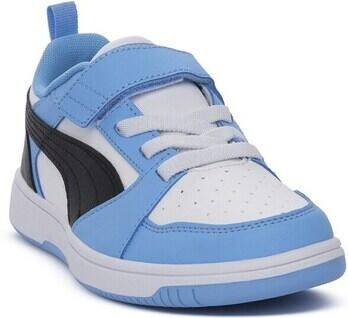 PUMA Rebound V6 Lo AC+ PS Unisex Sneakers Team Light Blue- Black- White - Foto 12