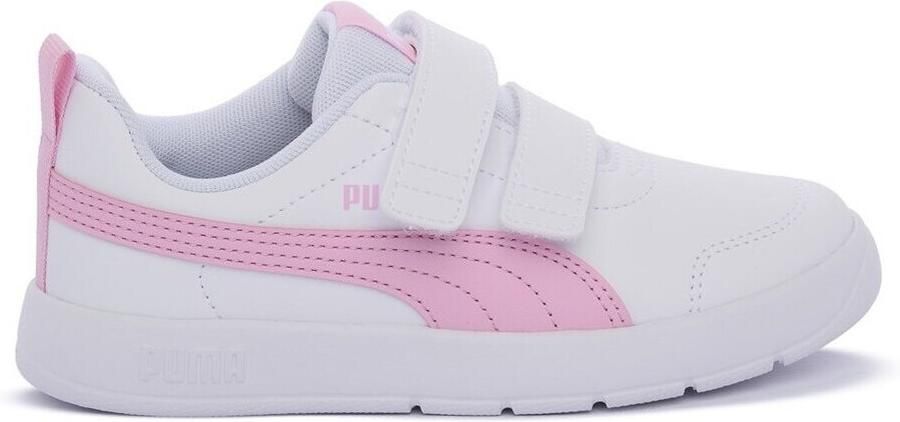 PUMA Courtflex V3 V Ps Schoenen Wit Roze - Foto 4