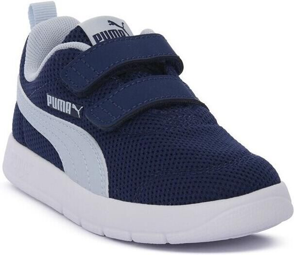 Puma Courtflex V3 Mesh sneakers donkerblauw lichtblauw Meerkleurig - Foto 5