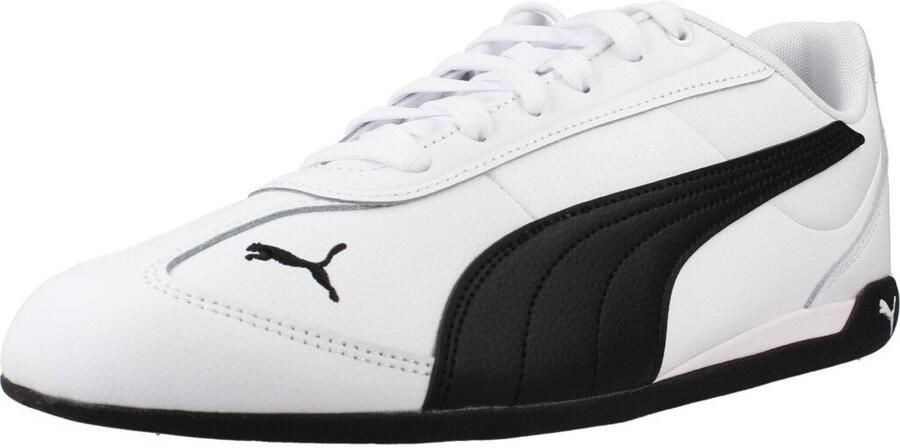 PUMA Replicatch Heren Sneakers Schoenen Leer Wit 405096 - Foto 2