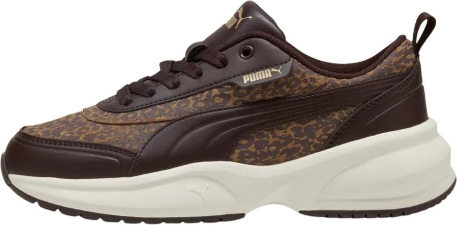PUMA Cilia 2 Mode Feline Dames Sneakers Soft Taupe-Chocolate Fondue - Foto 2