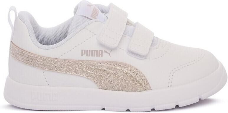 PUMA Scratch-sportschoenen voor kinderen: Courtflex V3 Glitz V Inf - Foto 8