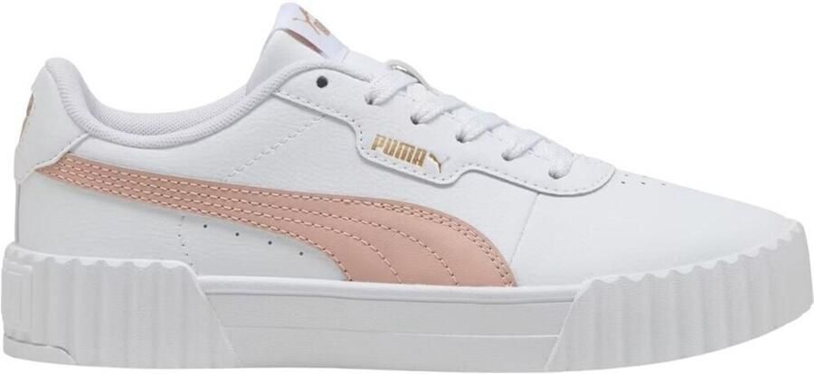 PUMA Carina 3.0 Dames Sneakers White-Rose Quartz- Gold