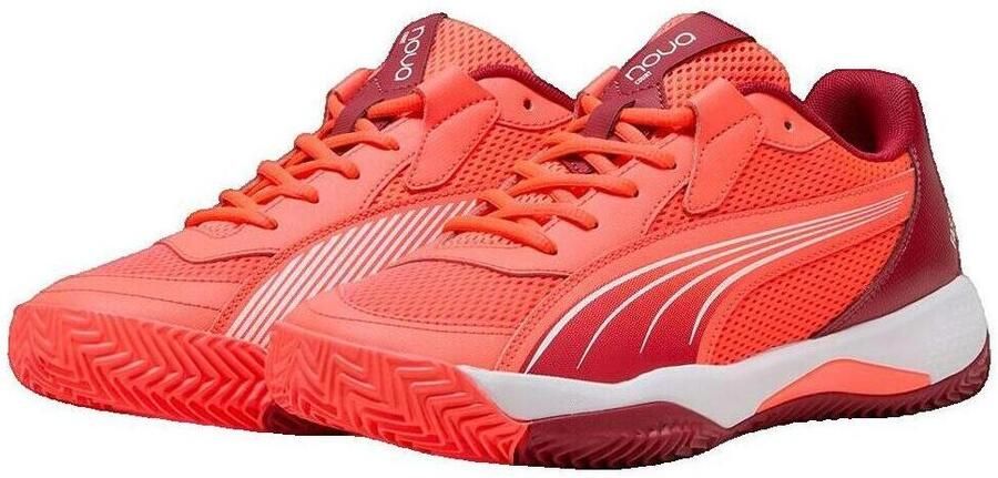 Puma Lage Sneakers Baskets basses Nova Court Bordeaux