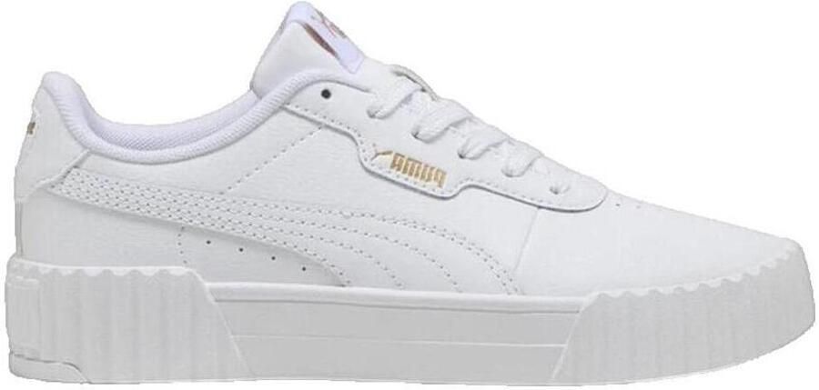 PUMA Carina 3.0 Jr. sneaker leren schoenen 401476 01 wit - Foto 6