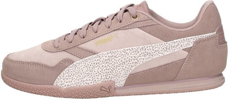 Puma Bella Donna Topcat suede leren sneakers oudroze wit - Foto 10
