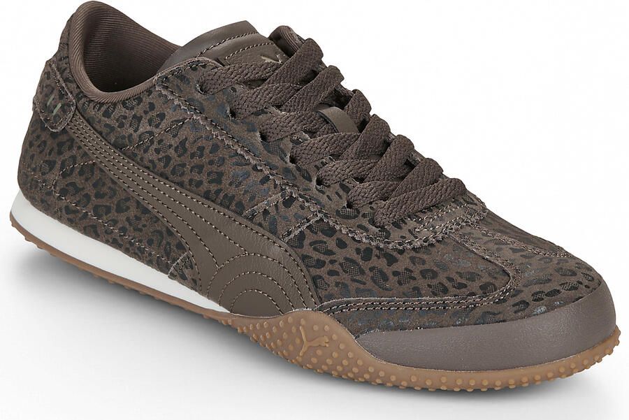 Puma Bella suède sneakers met panterprint donkerbruin - Foto 8