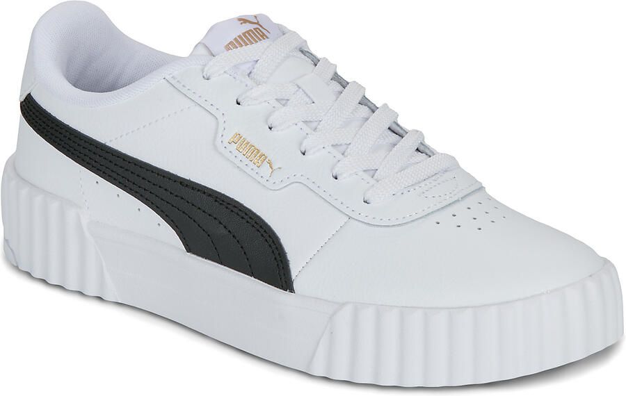 PUMA Carina 3.0 Dames Sneakers White- Black- Gold - Foto 3
