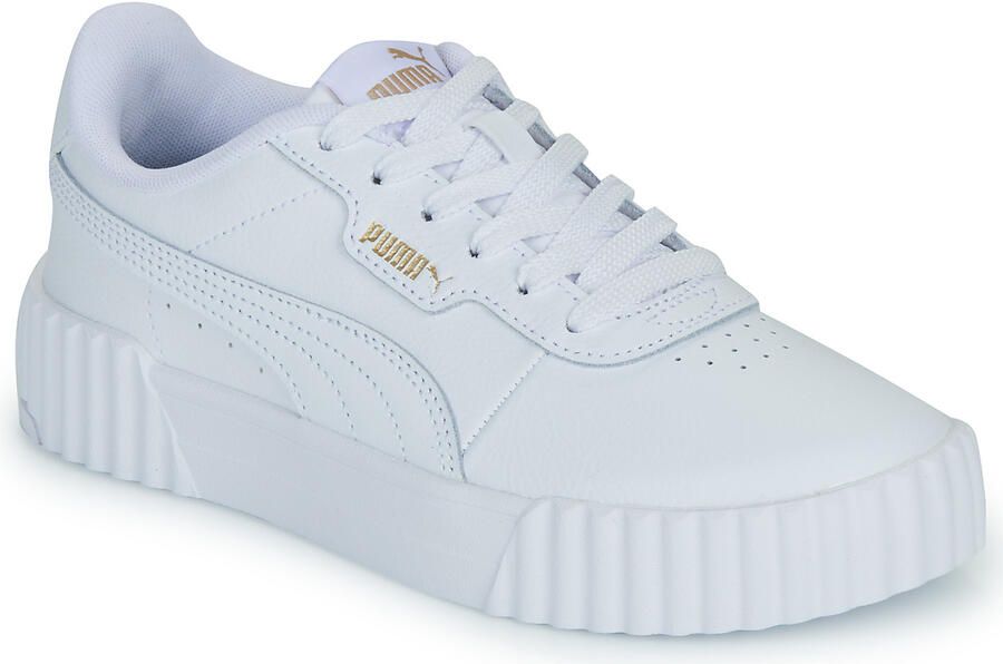PUMA Carina 3.0 Jr. sneaker leren schoenen 401476 01 wit - Foto 5