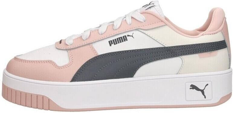 PUMA Carina Street Dames Sneakers White-Strong Gray-Rose Quartz - Foto 5